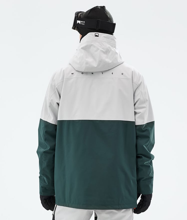 Doom Snowboard Jacket Men Light Grey/Black/Dark Atlantic, Image 7 of 11