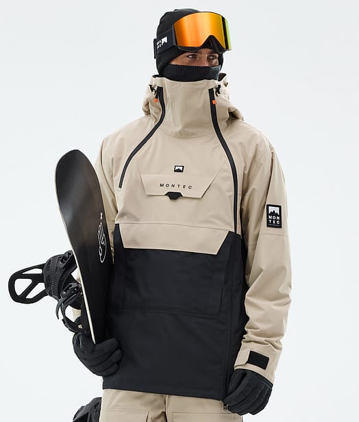 Doom Snowboard Jacket Men Sand/Black