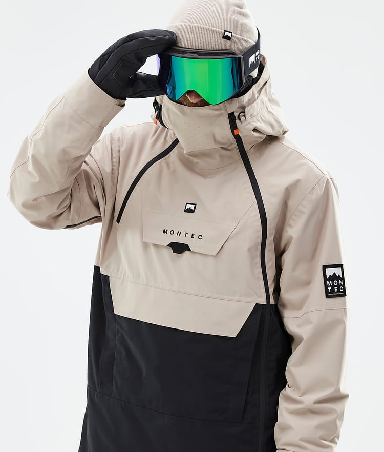 Doom Snowboard Jacket Men Sand/Black