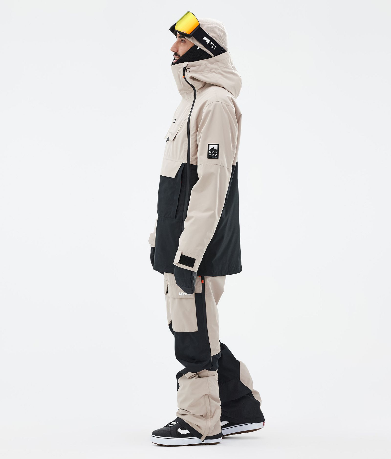 Doom Snowboard Jacket Men Sand/Black Renewed, Image 4 of 11