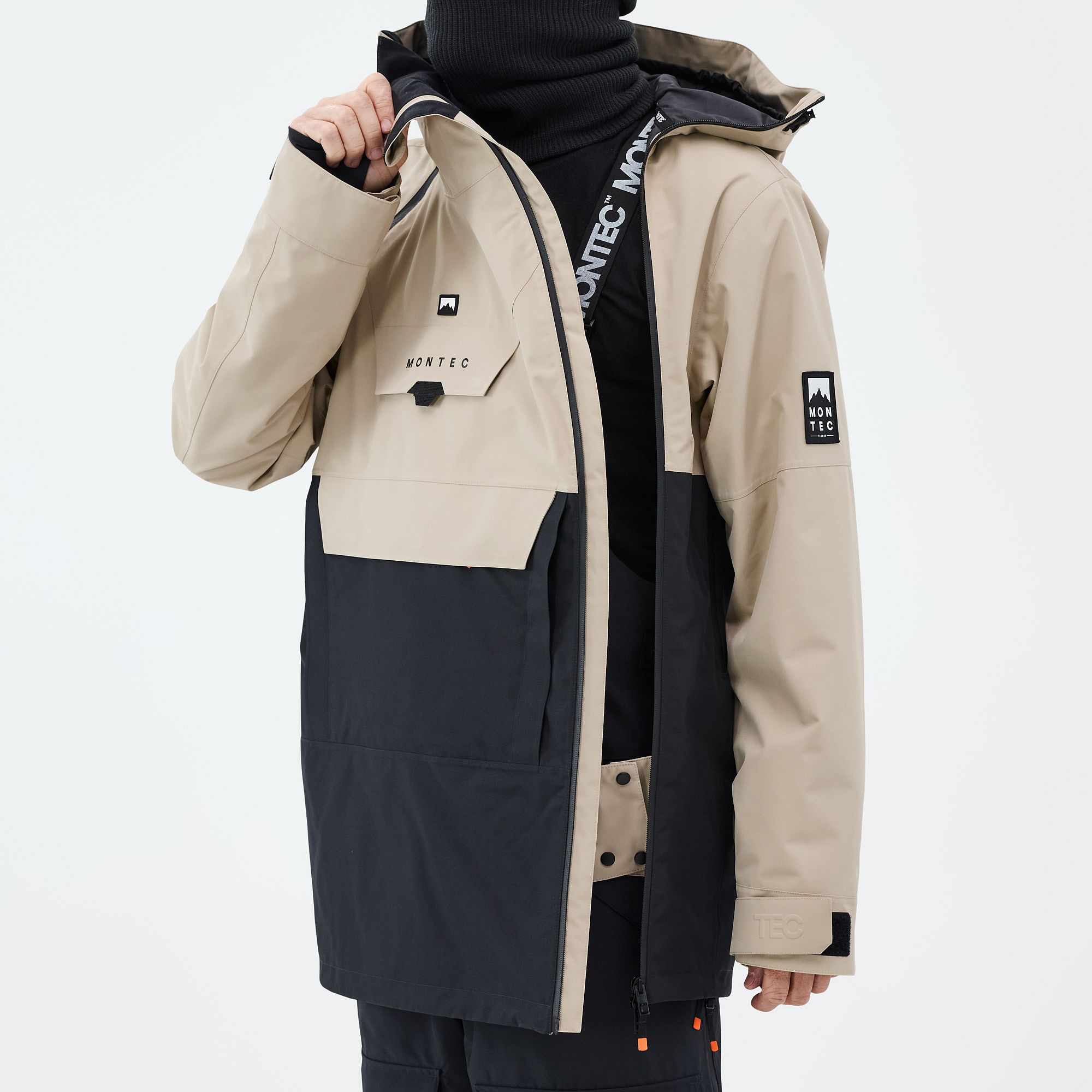 MONTEC Doom スノーボードウェア Montec Doom Ski Jacket Men Black | Montecwear.com