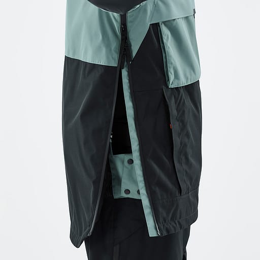Side Zipper with Inner Placket Main Product Details Image,