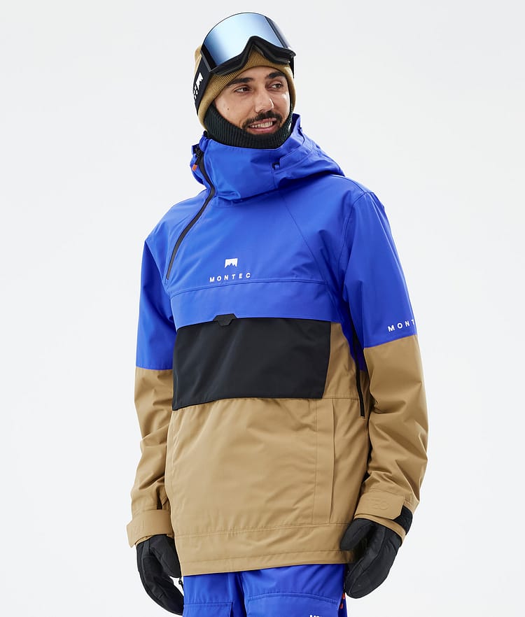 Dune Giacca Snowboard Uomo Cobalt Blue/Back/Gold, Immagine 1 di 9