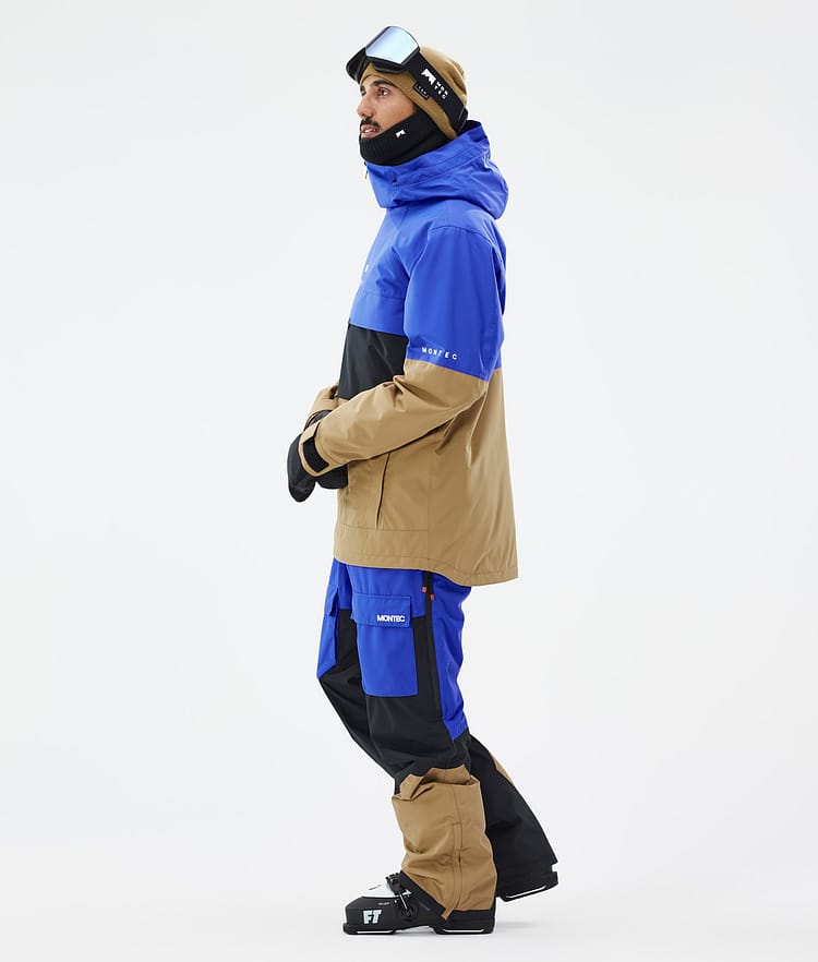Dune Skijacke Herren Cobalt Blue/Back/Gold, Bild 4 von 9