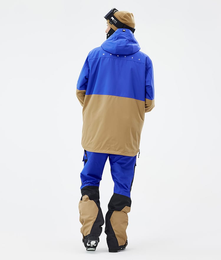 Dune Skijacke Herren Cobalt Blue/Back/Gold