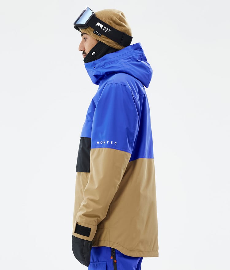 Dune Ski jas Heren Cobalt Blue/Back/Gold