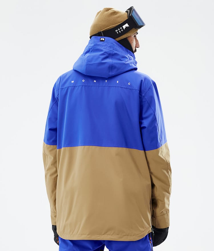 Dune Veste de Ski Homme Cobalt Blue/Back/Gold, Image 7 sur 9