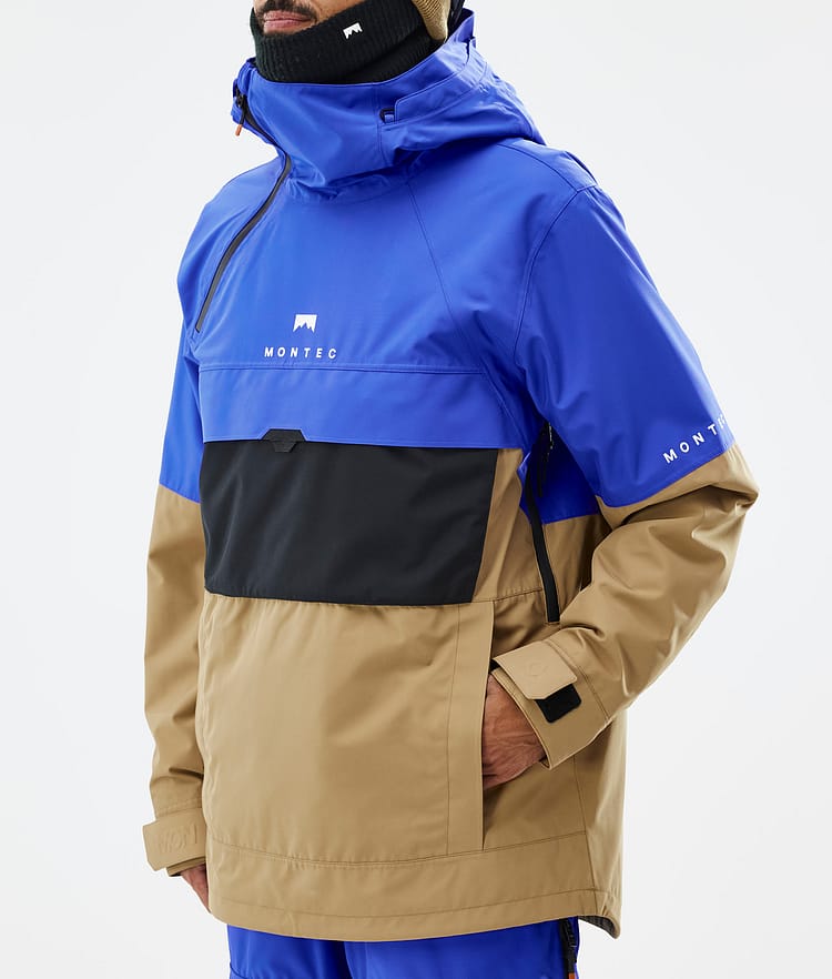 Dune Ski jas Heren Cobalt Blue/Back/Gold