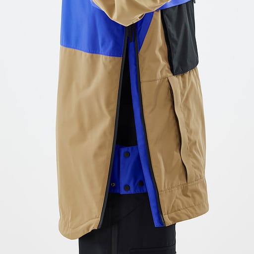 Side Zipper with Inner Placket Main Product Details Image,