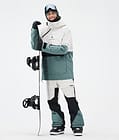 Dune Snowboardjacke Herren Old White/Black/Atlantic, Bild 3 von 9