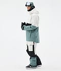 Dune Snowboardjacke Herren Old White/Black/Atlantic, Bild 4 von 9