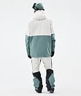 Dune Skijacke Herren Old White/Black/Atlantic, Bild 5 von 9