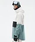 Dune Skijacke Herren Old White/Black/Atlantic, Bild 6 von 9