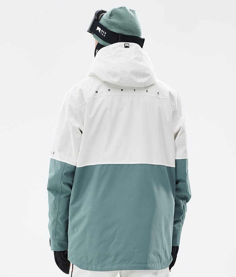 Dune Snowboardjacke Herren Old White/Black/Atlantic