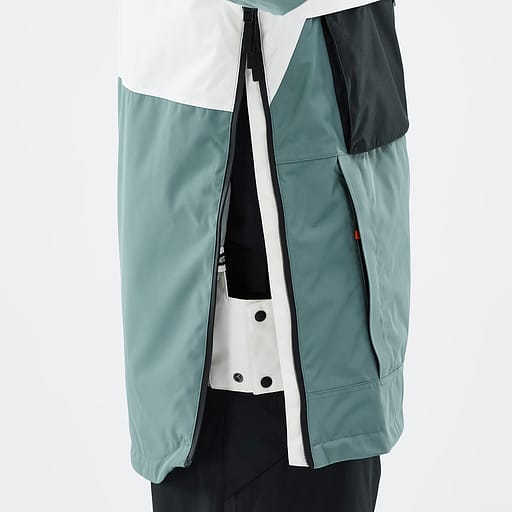 Side Zipper with Inner Placket Main Product Details Image,