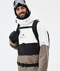 Dune Veste de Ski Homme Old White/Black/Walnut, Image 2 sur 9