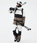 Dune スキージャケット メンズ Old White/Black/Walnut