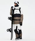 Dune Snowboard Jacket Men Old White/Black/Walnut