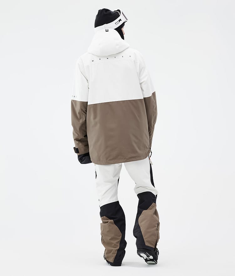 Dune Skijacke Herren Old White/Black/Walnut, Bild 5 von 9