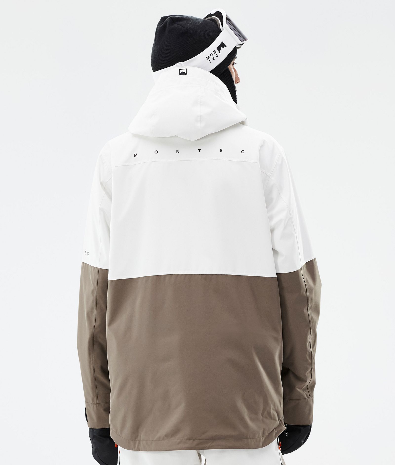 Dune Skijacke Herren Old White/Black/Walnut, Bild 7 von 9