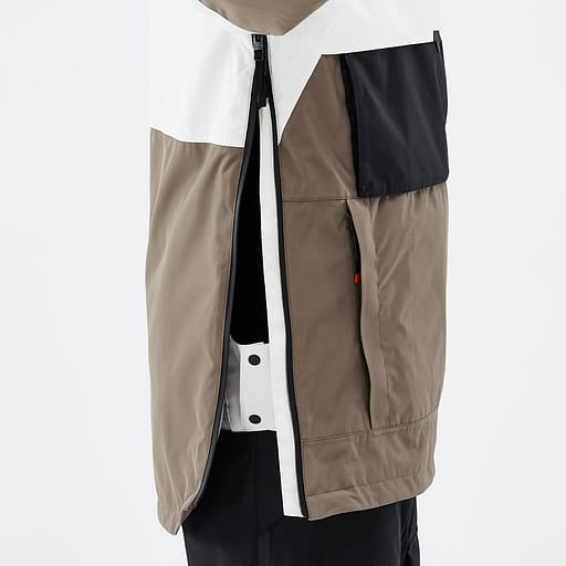 Side Zipper with Inner Placket Main Product Details Image,