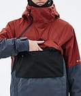 Dune Skijacke Herren Rust/Black/Metal Blue, Bild 9 von 9