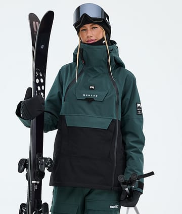 Doom W Ski Jacket Women Dark Atlantic/Black
