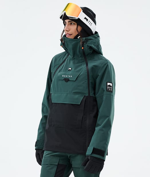 Doom W Veste de Ski Femme Dark Atlantic/Black