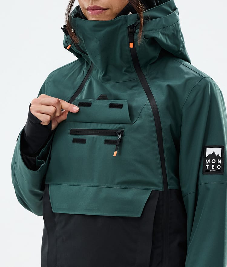 Doom W Ski Jacket Women Dark Atlantic/Black, Image 10 of 11