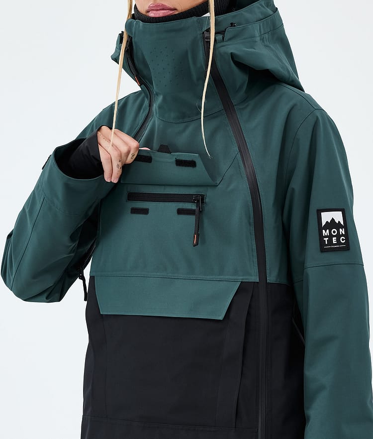Doom W Veste de Ski Femme Dark Atlantic/Black, Image 9 of 10