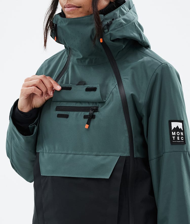 Doom W Skijakke Dame Dark Atlantic/Black, Billede 10 af 11