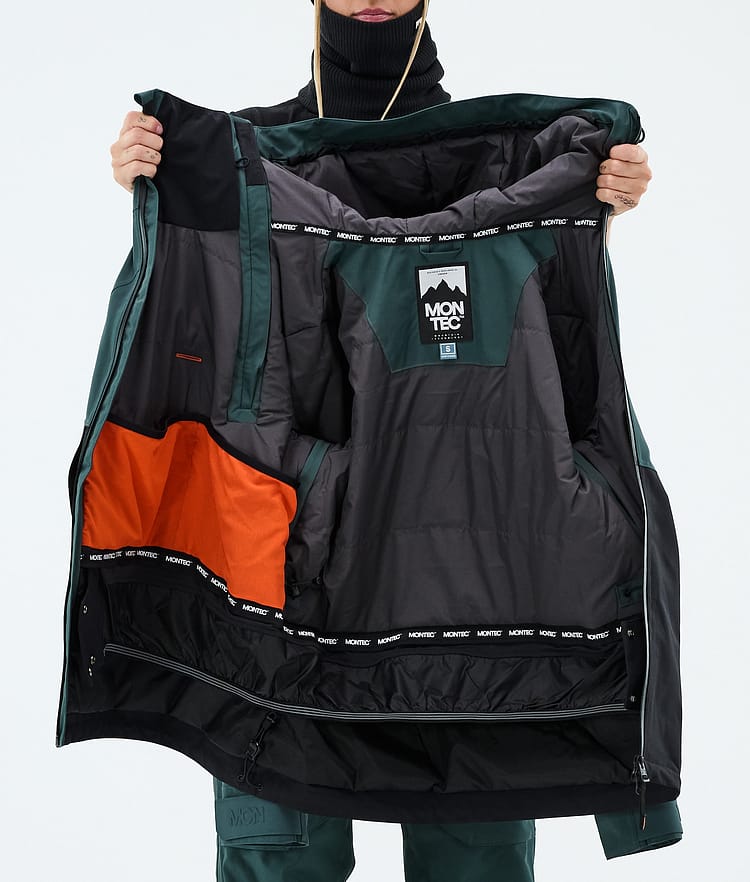 Doom W Snowboard Jacket Women Dark Atlantic/Black, Image 10 of 10