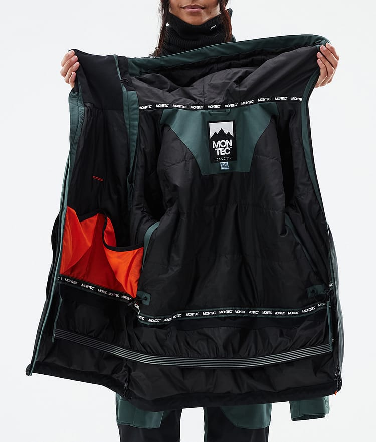 Doom W Skijakke Dame Dark Atlantic/Black, Billede 11 af 11