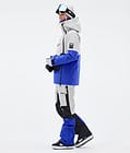 Doom W Snowboardjakke Dame Light Grey/Black/Cobalt Blue, Billede 4 af 11