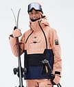 Doom W Ski Jacket Women Faded Peach/Black/Dark Blue