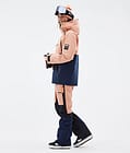 Doom W Snowboardjakke Dame Faded Peach/Black/Dark Blue, Billede 4 af 11
