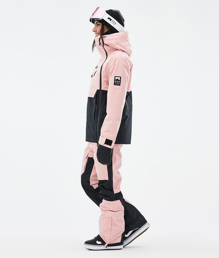 Doom W Snowboardjakke Dame Soft Pink/Black, Billede 3 af 10