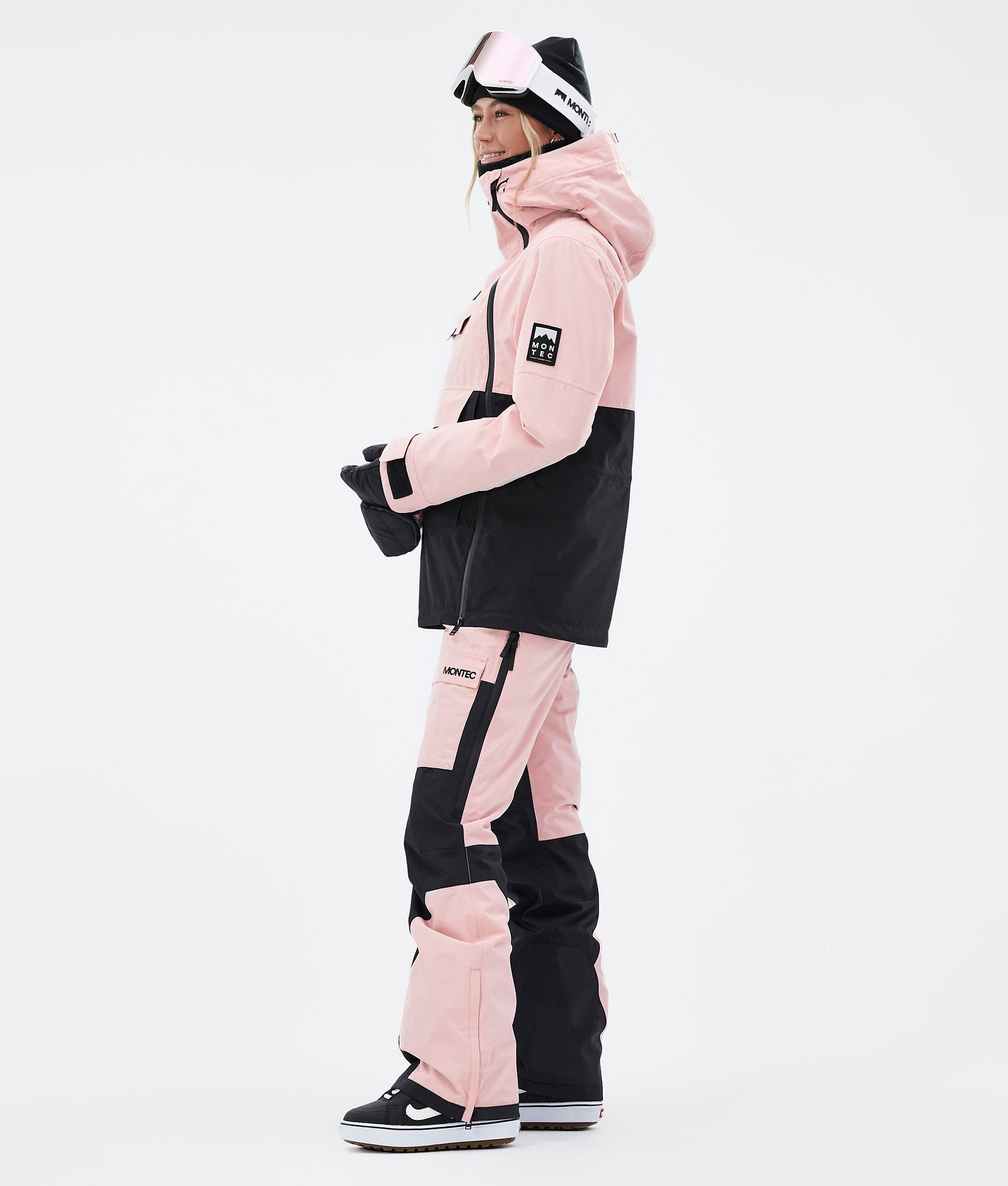 Doom W Veste Snowboard Femme Soft Pink/Black, Image 4 sur 11