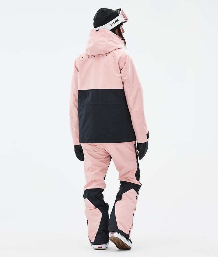 Doom W Snowboardjakke Dame Soft Pink/Black, Billede 4 af 10