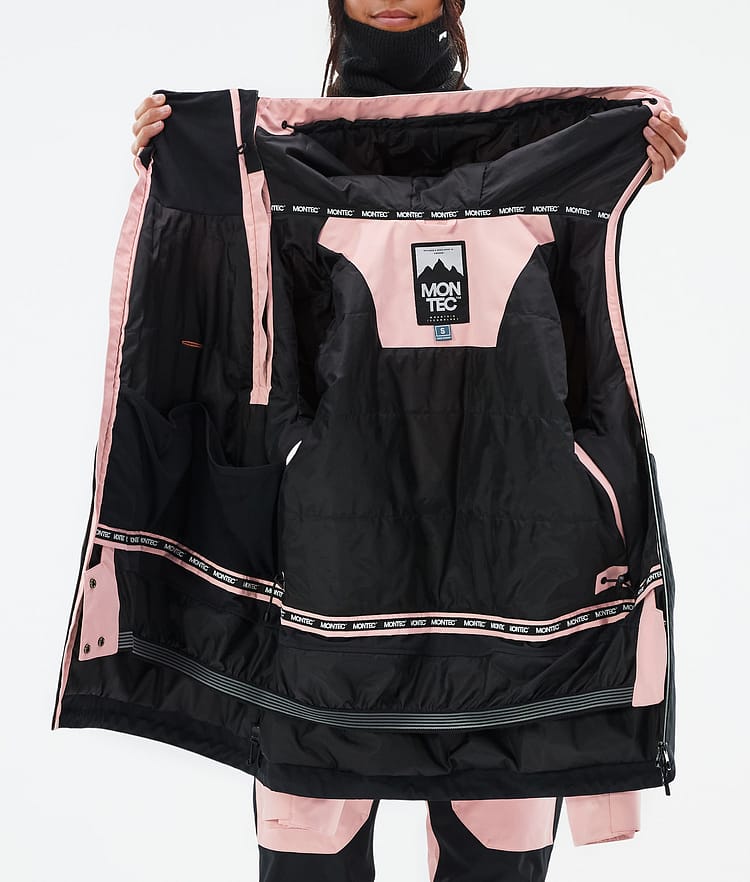 Doom W Ski Jacket Women Soft Pink/Black, Image 10 of 10