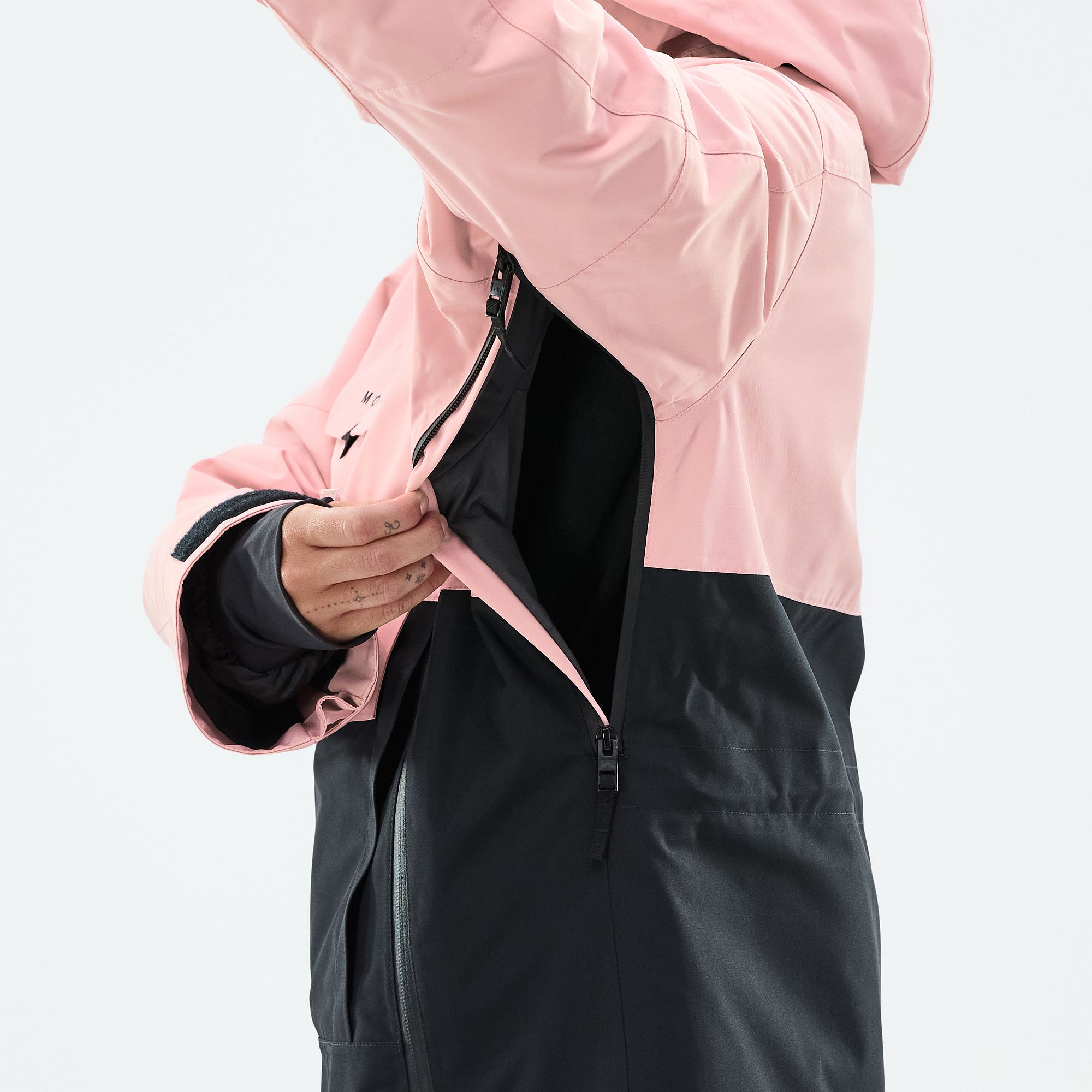 Montec Doom W Snowboard Jacket Women Soft Pink/Black | Montecwear.com