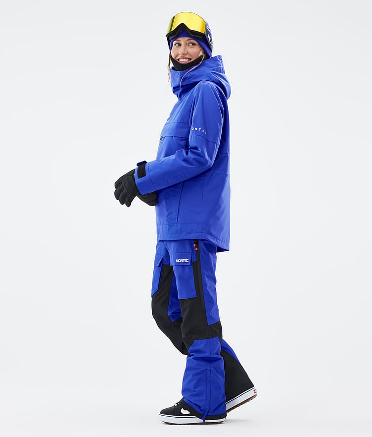 Dune W Giacca Snowboard Donna Cobalt Blue, Immagine 4 di 9