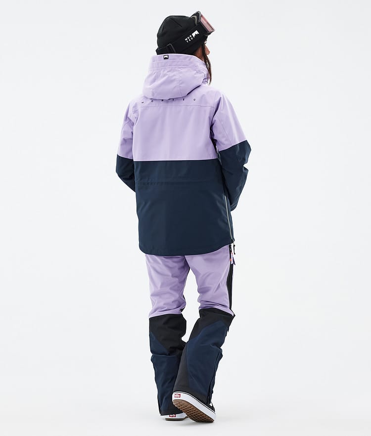 Dune W Snowboardjacka Dam Faded Violet/Black/Dark Blue, Bild 4 av 8