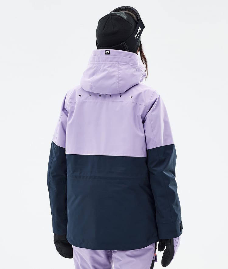 Dune W Snowboardjacka Dam Faded Violet/Black/Dark Blue, Bild 6 av 8