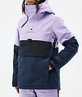 Dune W Snowboardjacka Dam Faded Violet/Black/Dark Blue, Bild 7 av 8