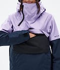 Dune W Snowboardjacka Dam Faded Violet/Black/Dark Blue, Bild 8 av 8