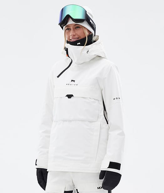 Dune W Veste Snowboard Femme Old White