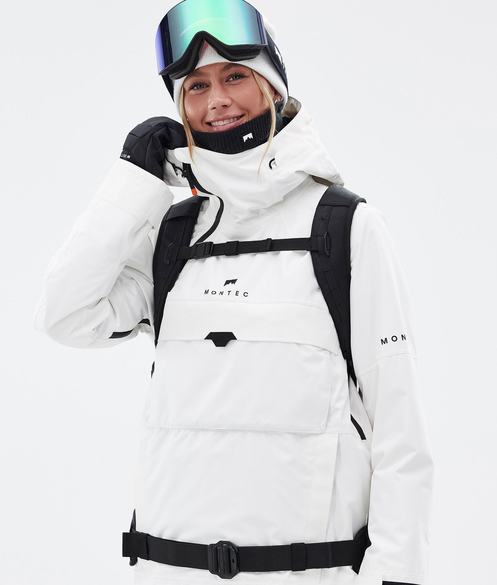 Dune W Veste de Ski Femme Old White, Image 2 sur 9