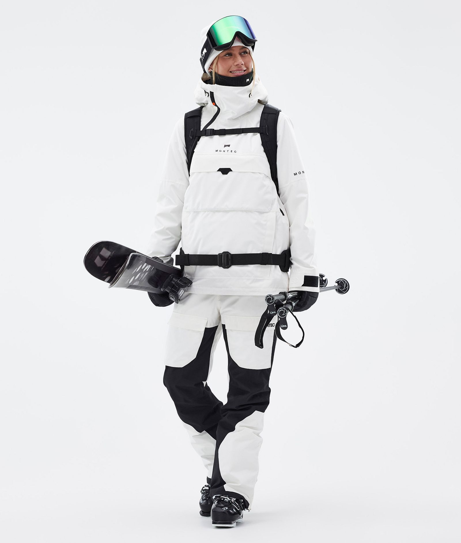 Dune W Ski Jacket Women Old White, Image 3 of 9