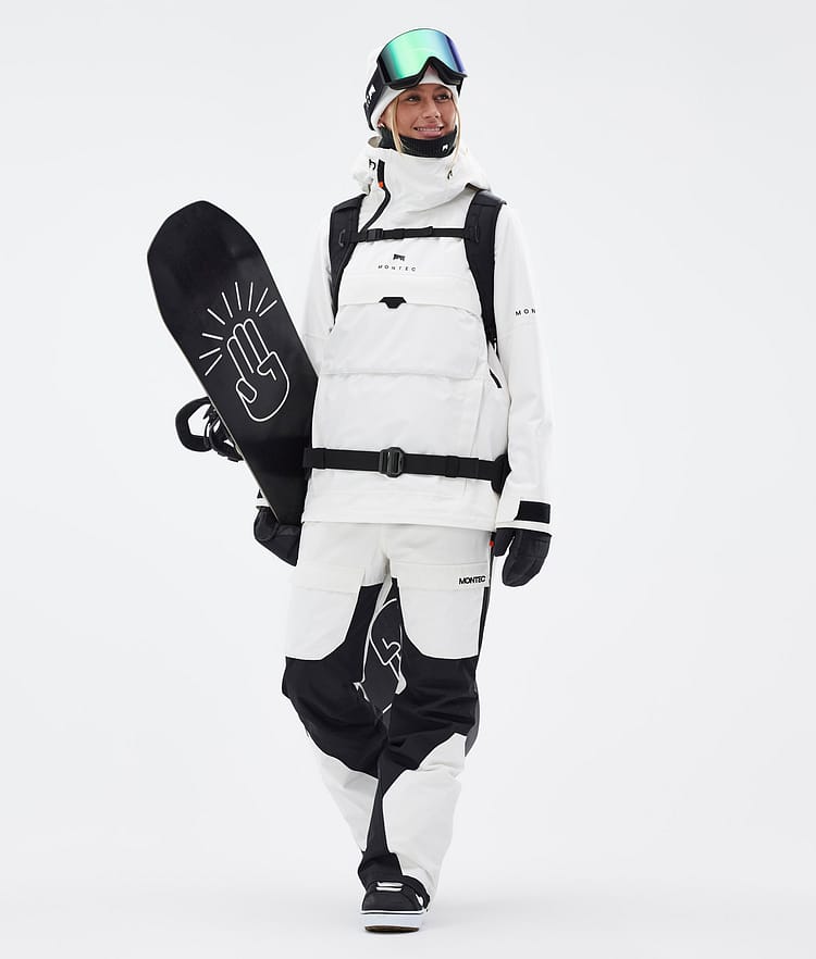 Dune W Veste Snowboard Femme Old White